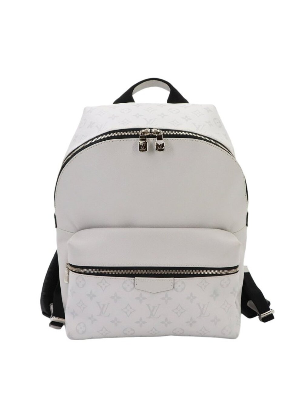 Louis Vuitton Taigarama Discovery Backpack Leather Blanc
